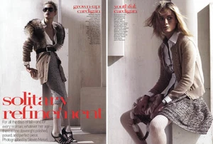 2005 Meisel Carolyn Murphy 20-page MAGAZINE EDITORIAL Solitary refinement - Picture 1 of 10