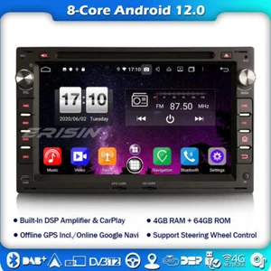 Android 12.0 Autoradio for VW BORA GOLF IV TRANSPORTER Seat IBIZA Carplay 8-Core - Imagen 1 de 13