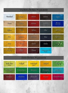 Vulkanfarben Pigmente Eisenoxide Ocker Farbpigmente Naturpigmente - Bild 1 von 41