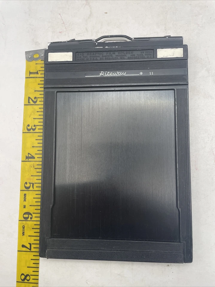 Graflex Riteway #1284 Plastic Film Holder for 4x5 Cut Sheet Film GA31 - Image 1 of 3