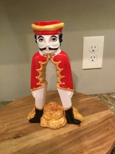 CANDELABRO SIGMA CASCANUECES SOLDADO ROJO NAVIDAD 10" - Imagen 1 de 8