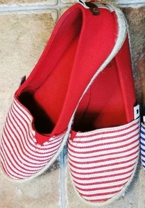 Ballerinas 39 Slipper Maritim Halbschuh rot - Bild 1 von 6