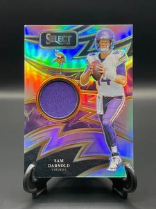 2024 Panini Select #S-SDD Sam Darnold Silver Sparks Prizm Relic /149 Vikings - Picture 1 of 2
