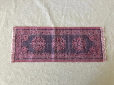 American Girl Coll Retired 2020 Kitchen Set Pink & Blue Rug - Replacement Part - Image 1 of 2