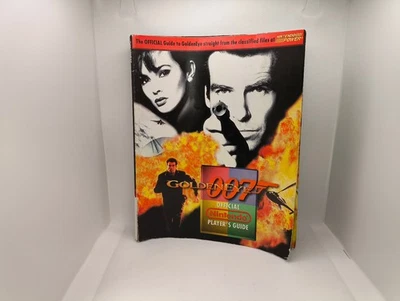 GoldenEye 007 (Nintendo N64, 1997) Official Player's Guide Nintendo Power - worn - Image 1 of 4