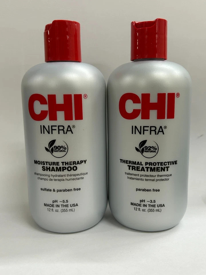 CHI Hair Care - Infra Shampoo with Infra Treatment in 12 oz each - Image 1 of 1