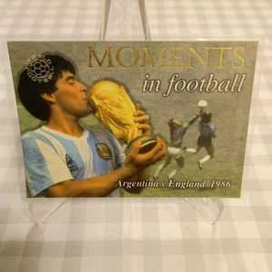 1986 FIFA World Cup Maradona Goal Card - Rare Argentina Sports Trading Card - Picture 1 of 2