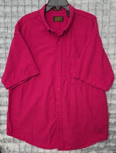 Eddie Bauer Vintage Whidbey Oxford weinrot Herren XXL Hemd klassisch Freizeitkleid - Bild 1 von 3