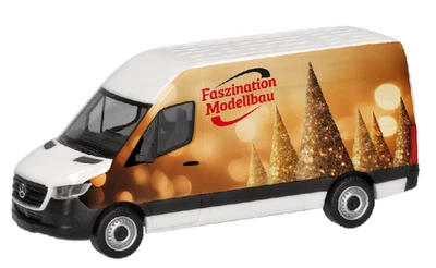 Herpa 1/87,  H0, - MB Sprinter '18 "Faszination Modellbau Friedrichshafen 2025" - Bild 1 von 2