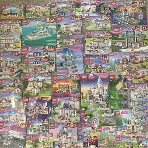 Lego Friends & Disney Princess Instruction Manuals Guides Lot Of Over 50 - Picture 1 of 5