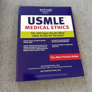 Kaplan Medical USMLE Medical Ethics : The 100 Cases You are Most Likely to... - Picture 1 of 4