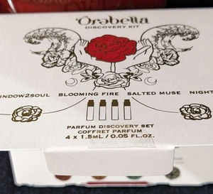 New 4PC Orebella Perfume Discovery Sample Set (4x 1.5 ml/0.05 oz) - Picture 1 of 8
