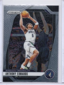 2024-25 Panini Prizm - Anthony Edwards #100 Minnesota Timberwolves - Picture 1 of 2