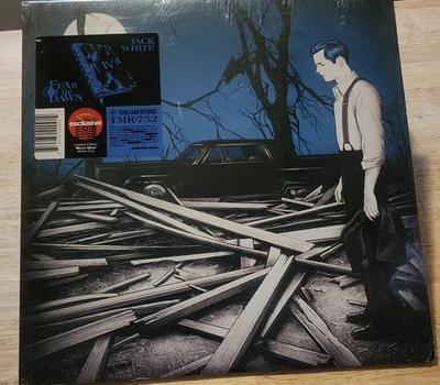 Jack White Fear Of The Dawn Target Exclusive Vinyl LP White Moon Glow - Sealed! Foto 1 de 4