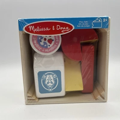 Melissa & Doug Kids Food Groups Wooden Play Set  DAIRY - A100648 - Image 1 of 2