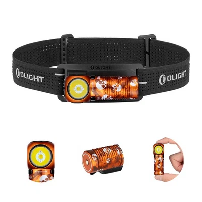 Perun 3 Mini Headlamp & Flashlight with Red and White Light (Ghost Blaze) - Image 1 of 4