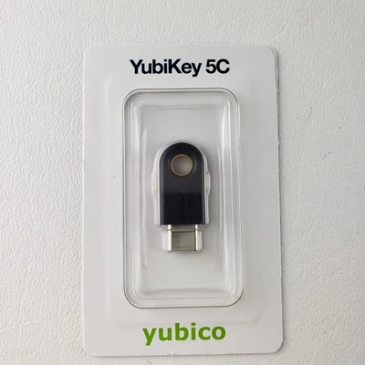 Yubico YubiKey 5C USB-C Security Key Device - New Sealed - Image 1 of 2