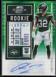 2020 Panini Contenders Optic Ashtyn Davis Green Pulsar #/27 Rookie Autograph - Bild 1 von 2