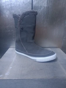 Neuwertige CONVERSE Stiefeletten Gr 38,5 (5,5) grau Stiefel Boots All Stars 2024 - Bild 1 von 14