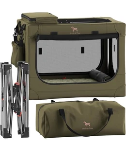 Noah and Paw Collapsible Dog Crate 26 Inch, Small Dog Crate for Small Medium - Picture 1 of 7