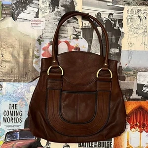 Beautiful vintage hand bag brown - Picture 1 of 5