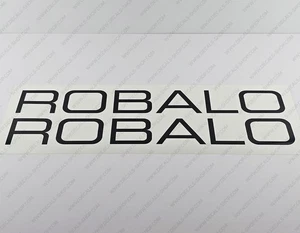 ROBALO BOAT LOGO DECALS STICKERS Set of 2 24" LONG - Picture 1 of 6