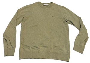 Moods of Norway Mens Green Sweater Size M Lightweight Crew Neck Pullover - Picture 1 of 7