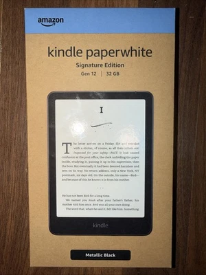 Amazon Kindle Paperwhite 12th Gen 32GB Signature Edition |Without Ads (0131) - Image 1 of 2