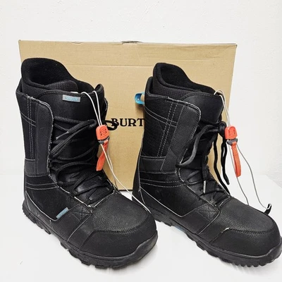 Botas de snowboard Burton Invader masculinas tamanho UK 14 EU 48 triplas pretas caixa original  - Imagem 1 de 4