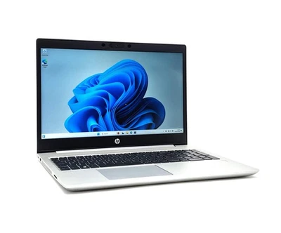 HP ProBook 455 G7 Laptop, 15.6" Ryzen 5 4500U, 8GB RAM, 256GB SSD, Windows 11 - Image 1 of 4