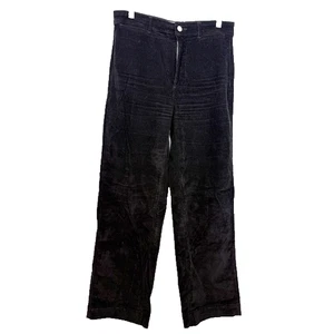 Everlane Cordhose schwarz weites Bein Größe 6 - Bild 1 von 7