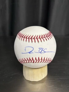 Atlanta Braves Deion Sanders Firmado Rawlings OMLB Béisbol Beckett  - Imagen 1 de 2