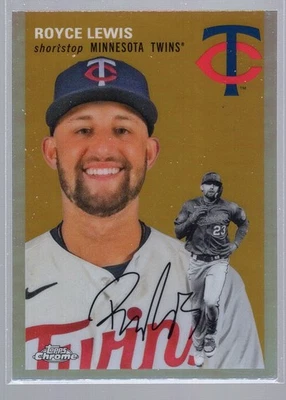* 2023 Topps Chrome Platinum Anniversary - Refractor #217 - ROYCE LEWIS - Image 1 of 2