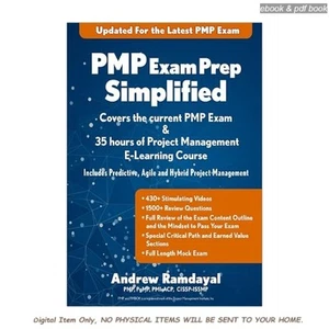 PMP Exam Prep Simplified: Cover the Current 2021 Andrew Ramdayal Eng - Bild 1 von 1
