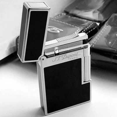 Per Accendino Memorial S.T Dupont PING Sound Gas Ricaricabile Spazzolato&Adattatore UA25 - Immagine 1 di 4