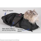 Cat Grooming Nail Clipping Bathing Bath Bag NO BITE SCRATCH Restraint System*NEW