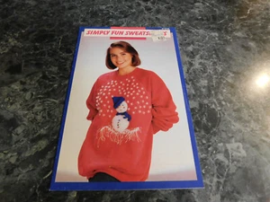 Simply Fun Sweatshirts  #87W46 by Annie's - Picture 1 of 1