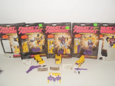 transformers g2 original vintage devastator constructicons 100% complete Cover