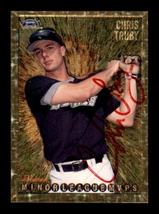 1995 Bowman - Chris Truby - On Card Autograph