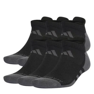 ADIDAS AEROREADY 6 PAAR TIEF GESCHNITTENE SPORTSOCKEN GRÖSSEN 1 - 6 JNR & 7 - 11 UK HERREN - Bild 1 von 7