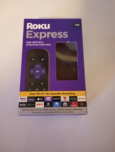Roku Express HD Streaming Gerät & Fernbedienung 3960R - Bild 1 von 2