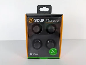SCUF Instinct Interchangeable Thumbsticks Black 4 Pack, Replacement Brand New - Picture 1 of 5