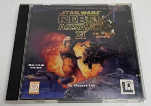 Star Wars Rebel Assault 2 The Hidden Empire Computer Game Macintosh CD ROM - Picture 1 of 4
