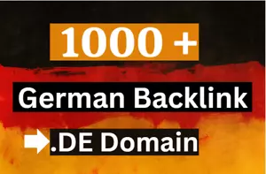 1000+ Germany German Backlinks From Local DE Domains- SEO Rank Higher On Google - Picture 1 of 1