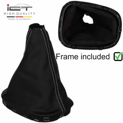 Bota palanca cambios TIC para Mercedes W203 00 - 03/04 CL203 S203 costura plata Foto 1 de 4