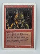 Goblin King - Revised - LP - MTG Magic The Gathering