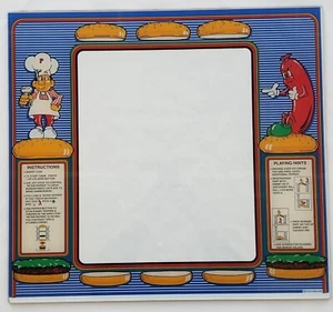 BURGERTIME GLASS BEZEL SCREEN PRINTED PA EXCLUSIVE! - Picture 1 of 3