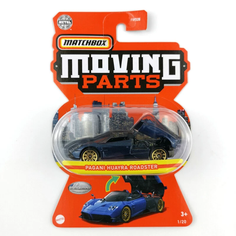 MINIATURE MATCHBOX MOVING PARTS 1/64 PAGANI HUAYRA ROADSTER - Photo 1/1
