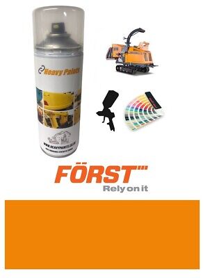 Forst Wood Chipper Orange Paint High Endurance Enamel Paint 400ml Aerosol • 21.99£