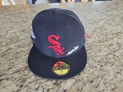 Gorra Chicago White Sox New Era 59Fifty ajustada talla 7 MLB béisbol 2003  Foto 1 de 4